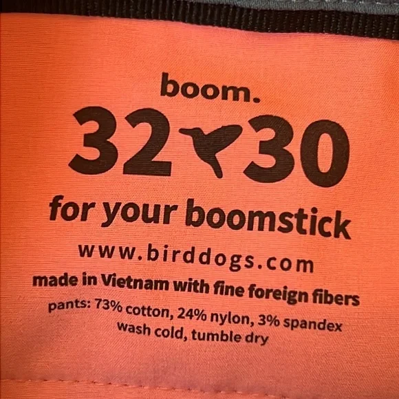 Birddogs Men Steel Blue Straight Leg Chino Broomstick Performance Size 34/30 - Picture 8 of 8